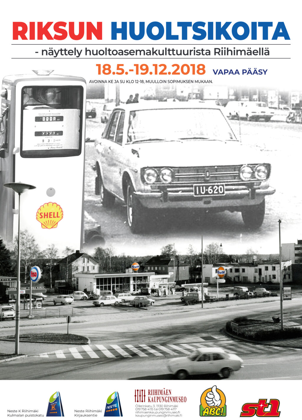 Riksun huoltsikoita -mainosjuliste