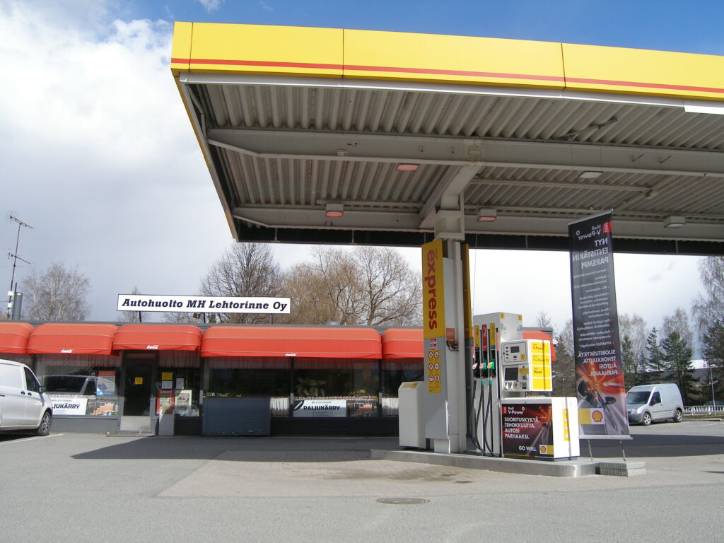 Shell Simpukka Kaarlonkatu.