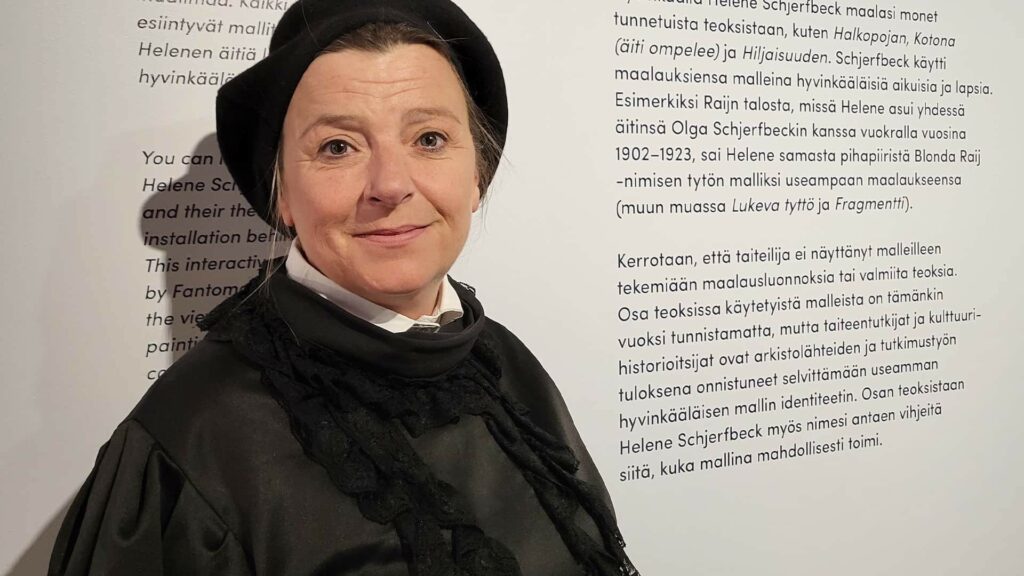 Marika Sampio-Utriainen Museokeskus Taikassa.